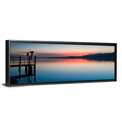 Lake Geneva Sunrise Pier Wall Art