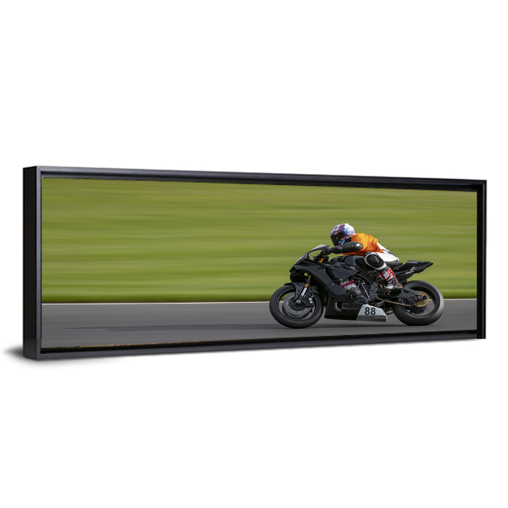 Motorcycle Racer No. 88 Wall Art