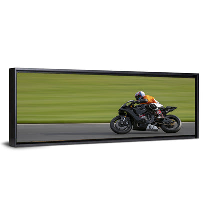 Motorcycle Racer No. 88 Wall Art