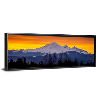 Sunrise Over Mount Baker Wall Art
