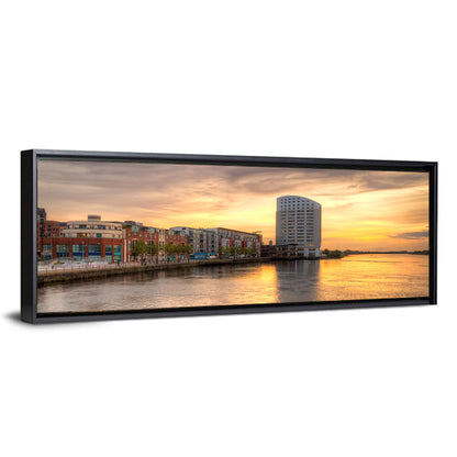 Limerick Riverside at Dusk Wall Art