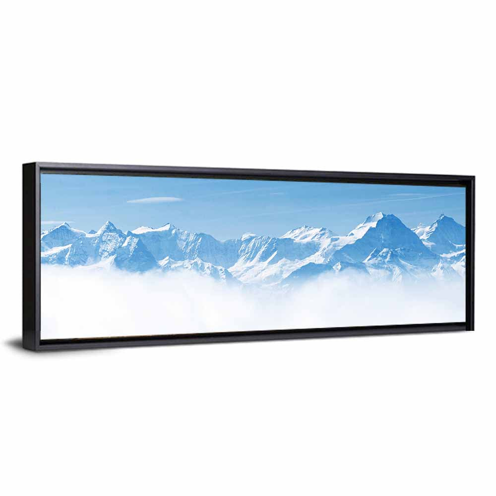Pilatus Peaks Above Clouds Wall Art