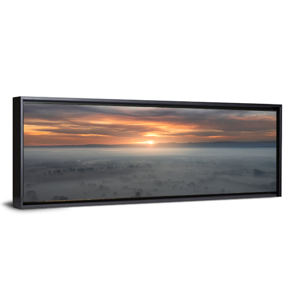 Rhine Plain Sunrise Wall Art