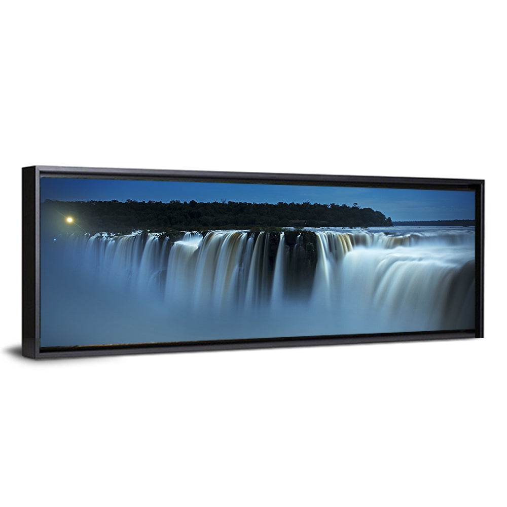 Moonlit Iguazu Falls Wall Art