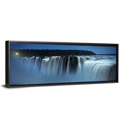 Moonlit Iguazu Falls Wall Art