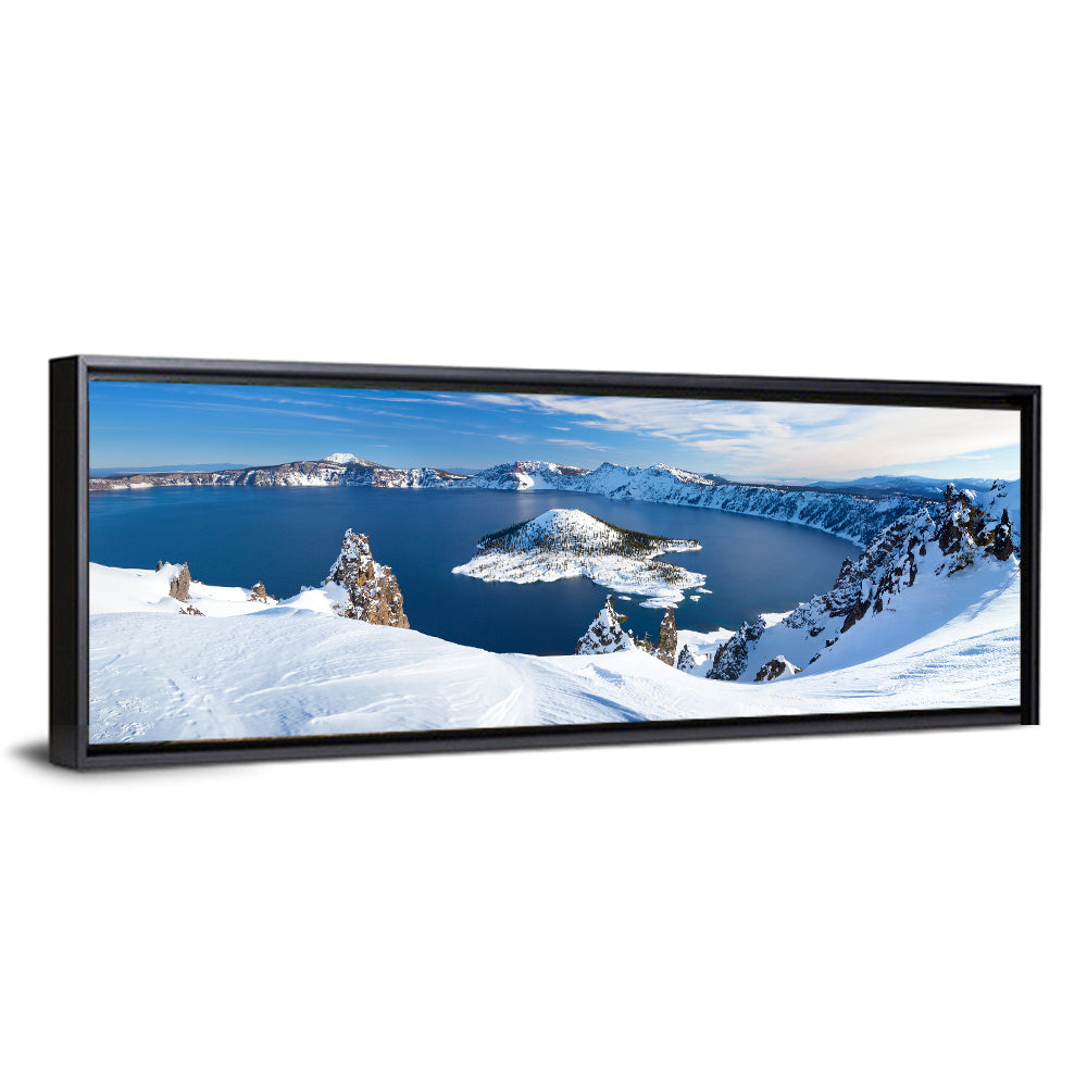 Crater Lake with Wizard Island Wall Art