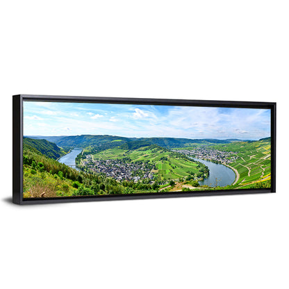 Moselle River at Bernkastel-kues Wall Art