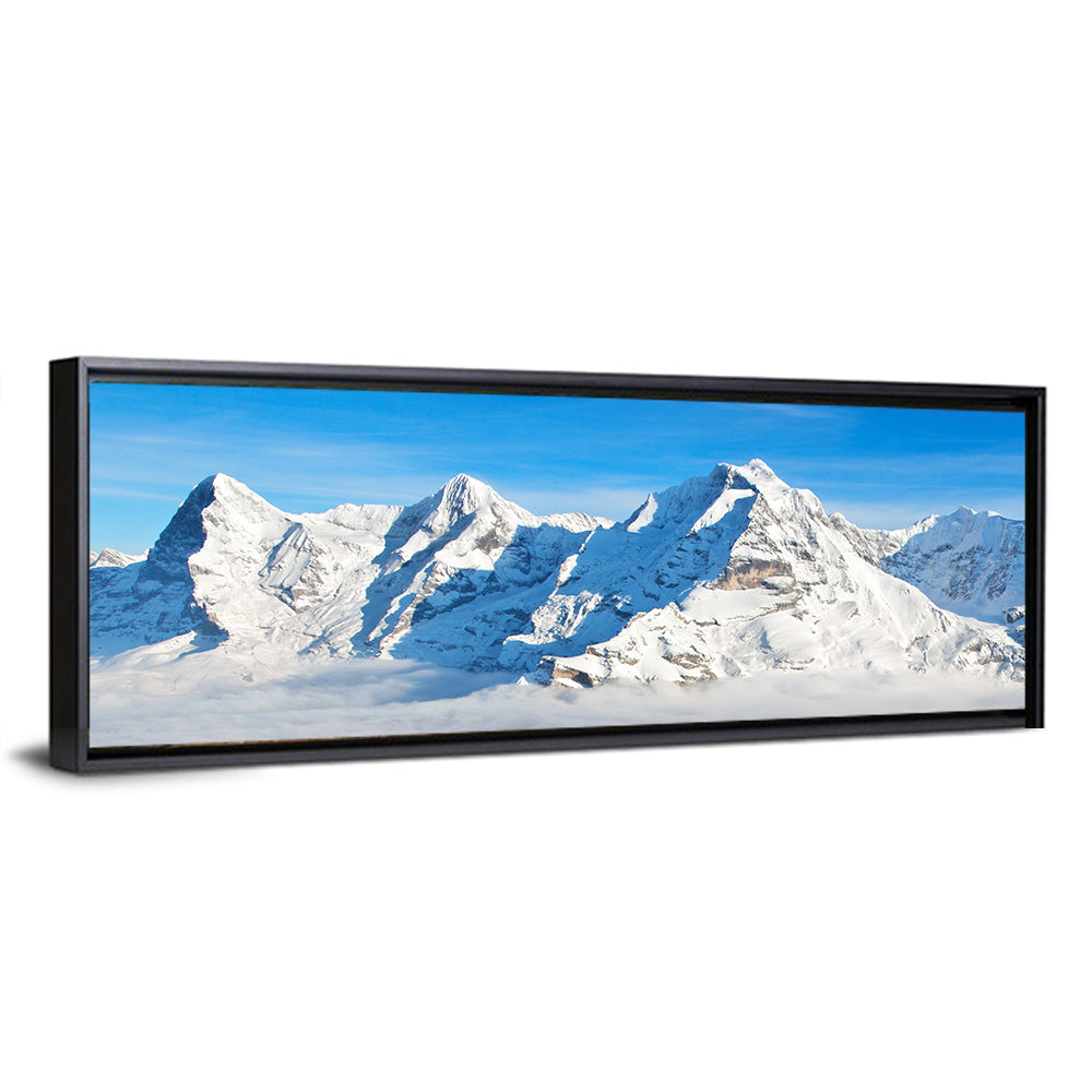 Eiger, Mönch and Jungfrau Peaks Wall Art