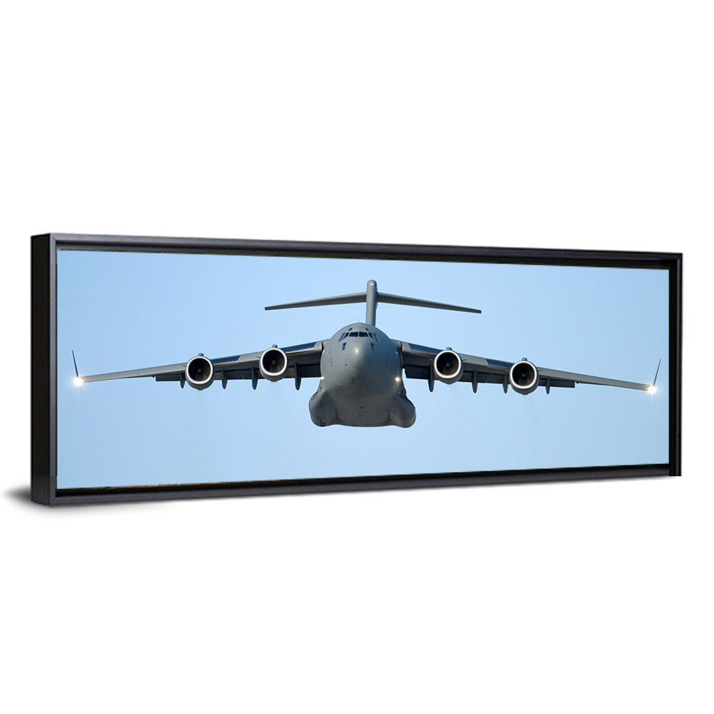 C-130 Military Transport Airplane Wall Art