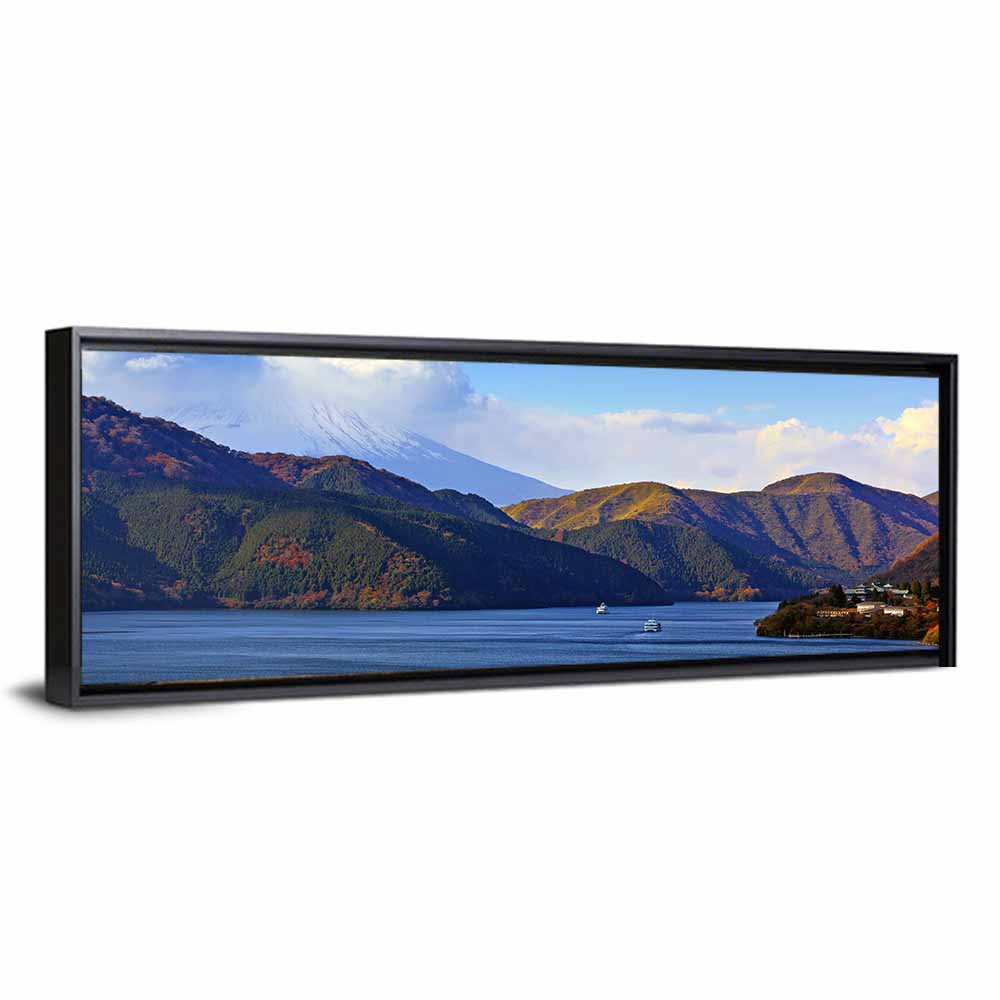 Mount Fuji Over Lake Ashi Wall Art