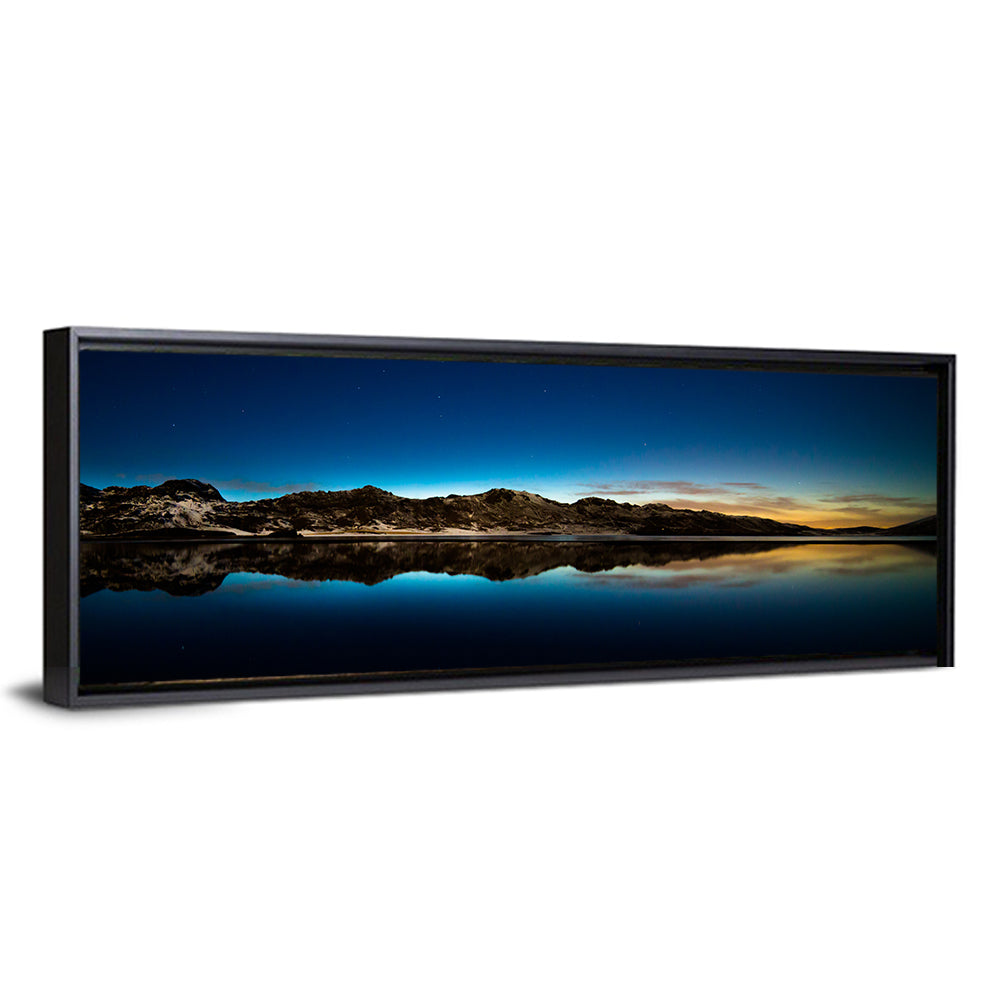 Kleifarvatn Lake at Dusk Wall Art