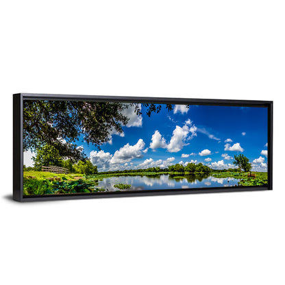 Brazos Bend Lake Reflection Wall Art