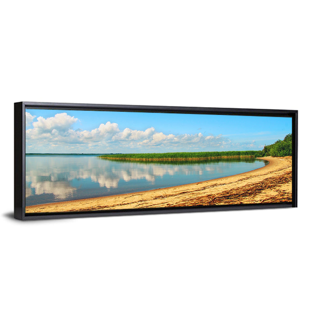 Lake Pskov Shoreline Wall Art