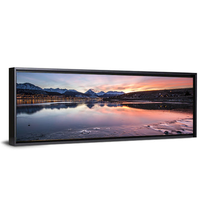 Ushuaia Twilight Reflection Wall Art