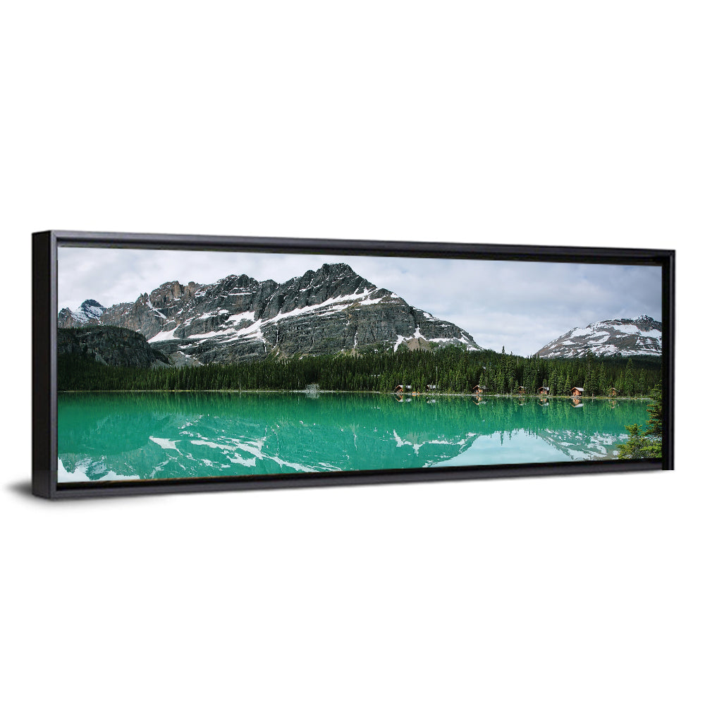 Lake Ohara Turquoise Reflection Wall Art