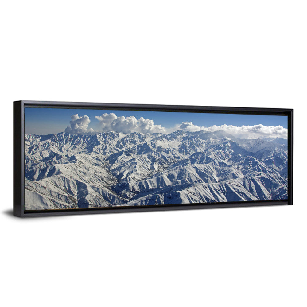 Snow-capped Afghan Mountains Wall Art