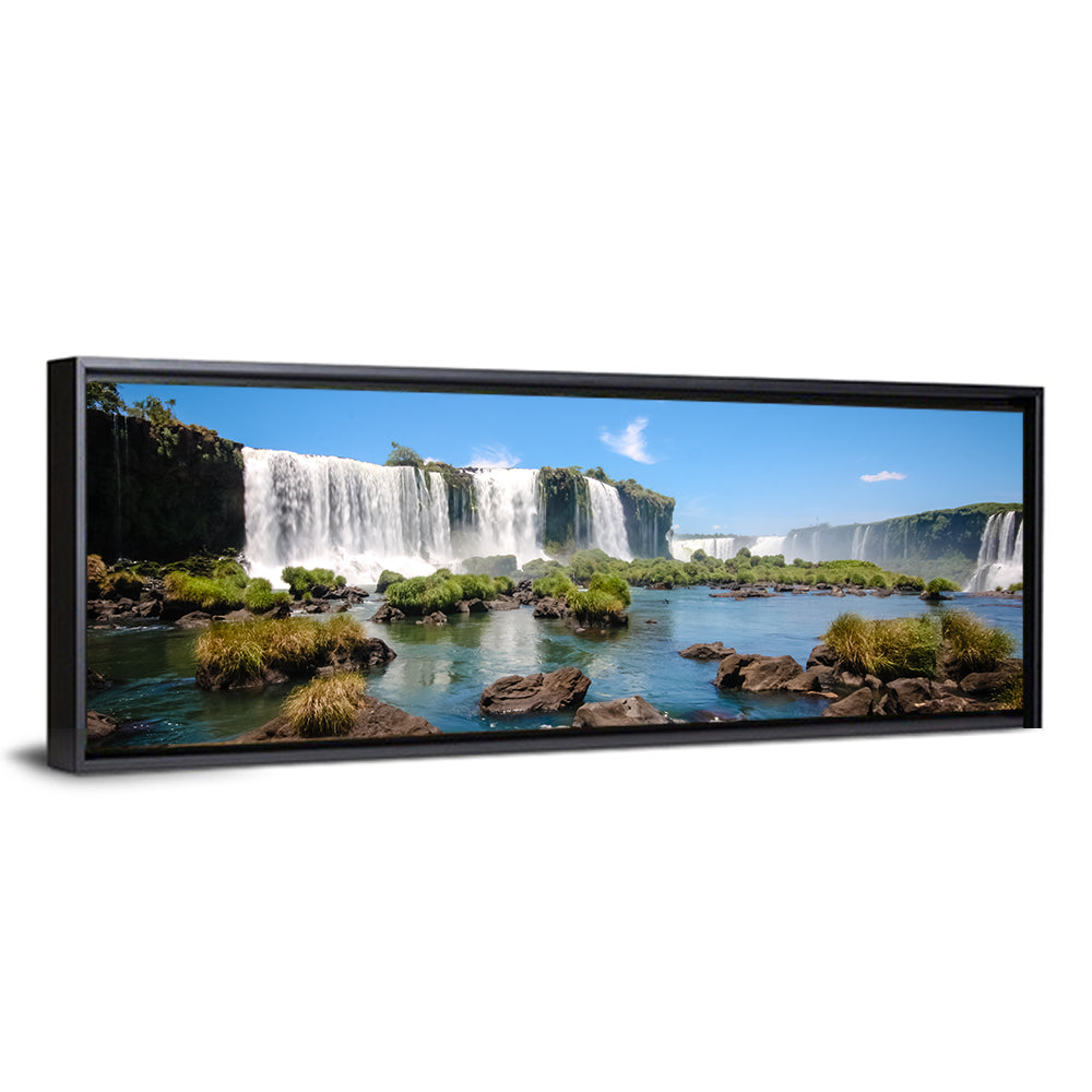 Iguazu River and Falls, Foz Do Iguaçu Wall Art