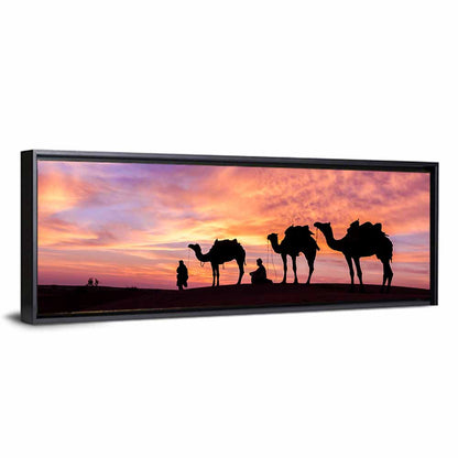 Rajasthan Desert Sunset Wall Art