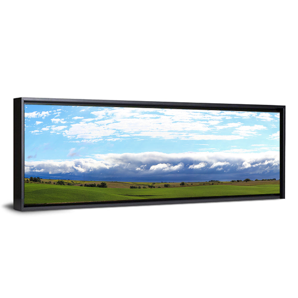 Storm Clouds Over Iowa Fields Wall Art