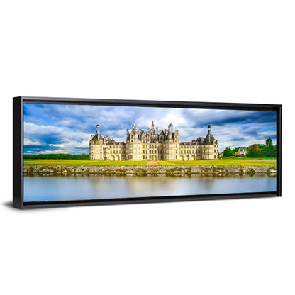 Château De Chambord Reflection Wall Art