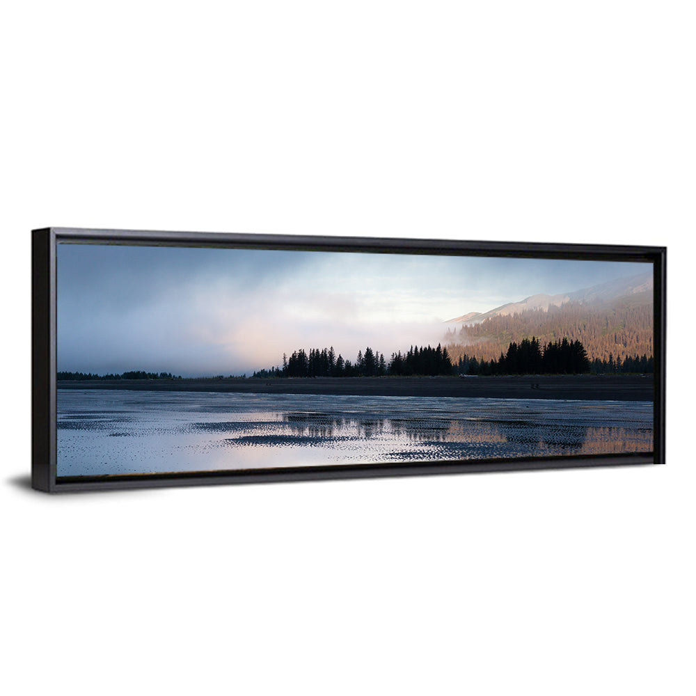 Lake Clark Foggy Shoreline Wall Art