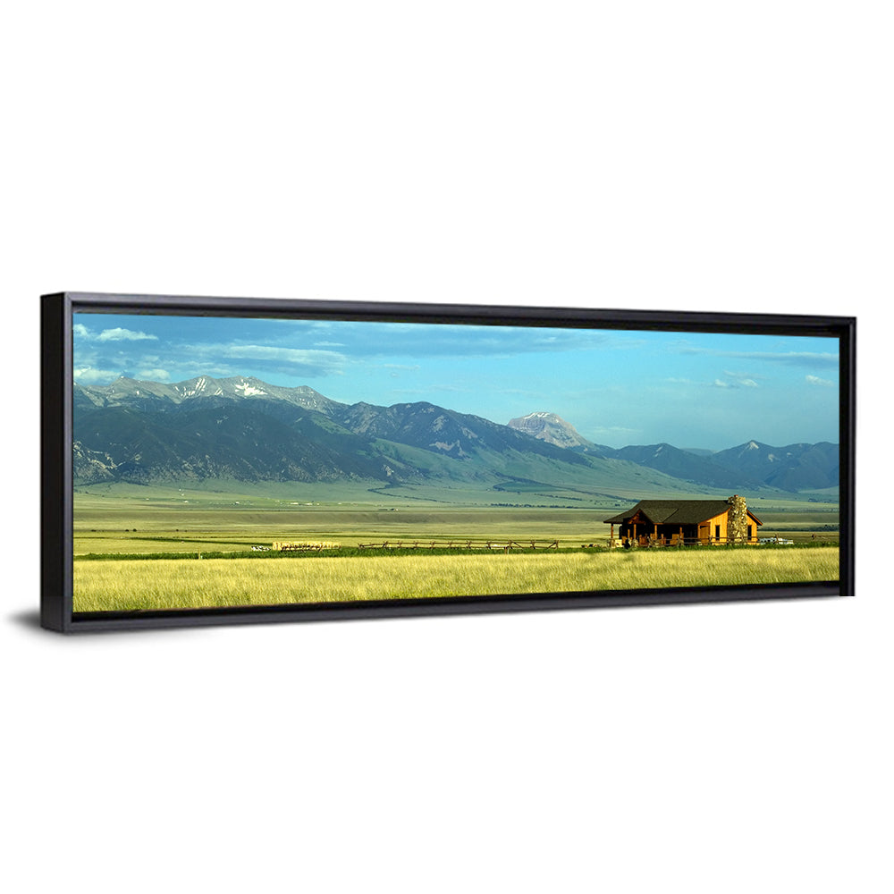Montana Mountain Ranch Wall Art