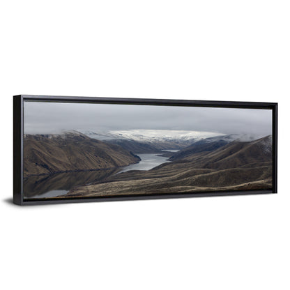 Snow-dusted Snake River Canyon Wall Art