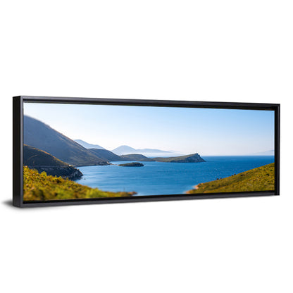 Coastal Cliffs and Lighthouse Bay Wall Art