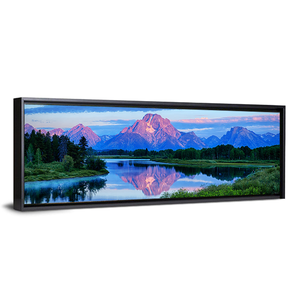 Oxbow Bend Dawn Reflection Wall Art