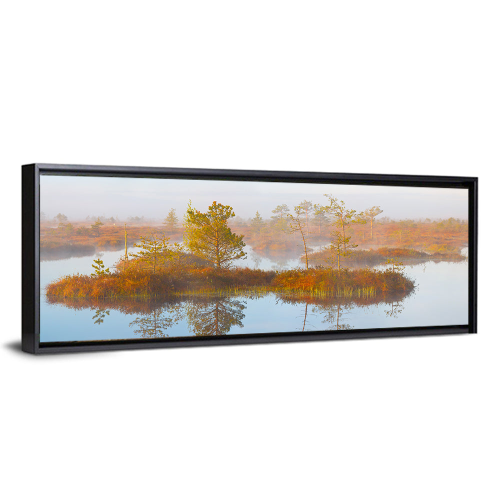 Yelnya Swamp Reflection Wall Art