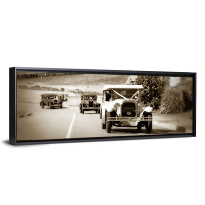 Vintage Wedding Cars Wall Art