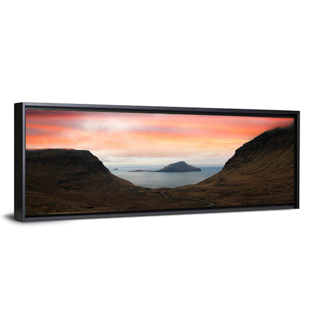 Klakkur Dusk Over Kalsoy Wall Art