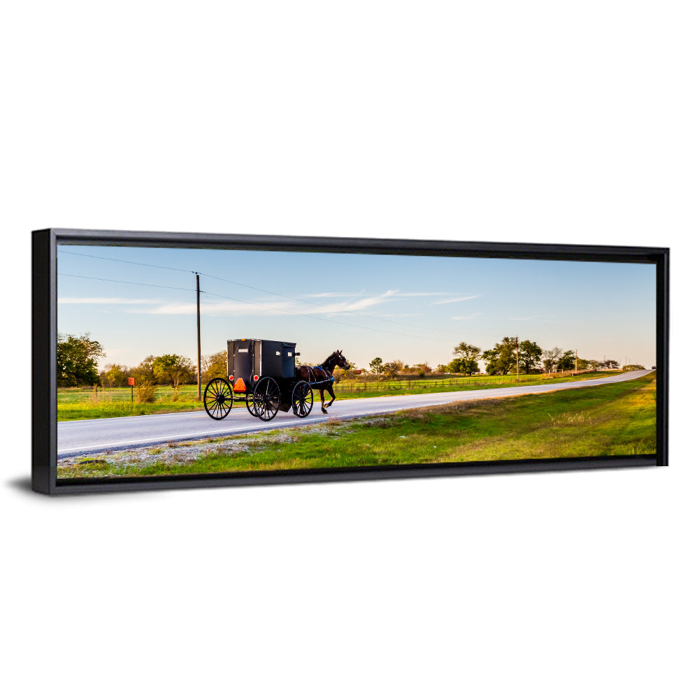 Amish Horse and Buggy, Oklahoma Wall Art