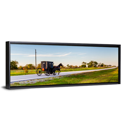 Amish Horse and Buggy, Oklahoma Wall Art