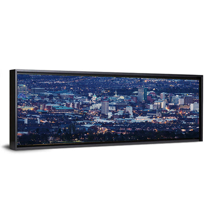 Belfast Blue Hour Skyline Wall Art