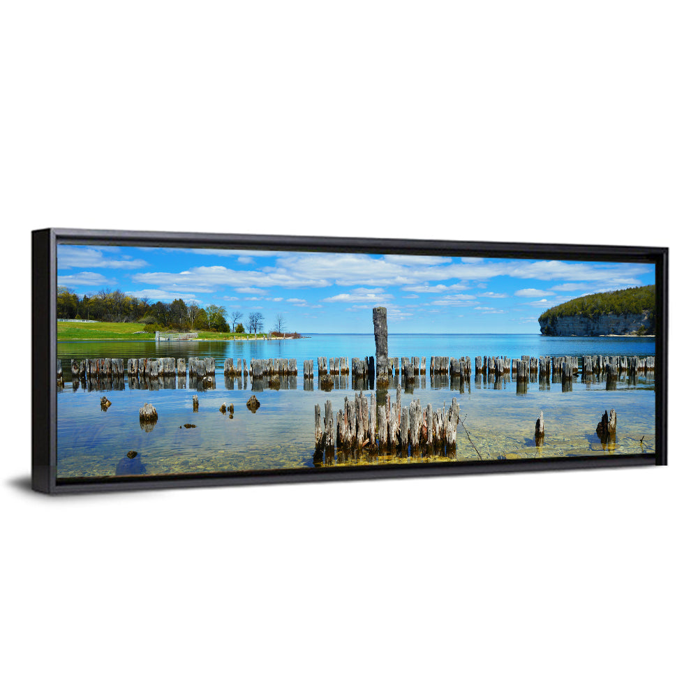 Big Bay De Noc Garden View Wall Art