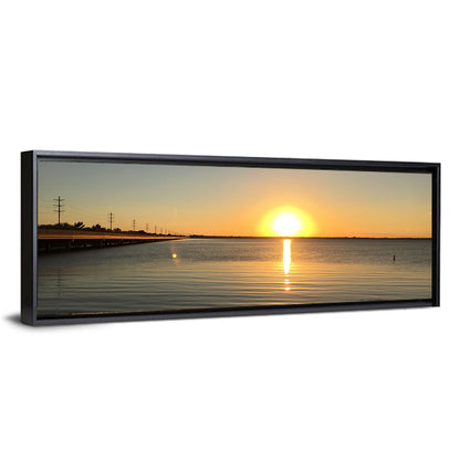 Lake Ray Hubbard Sunset Reflection Wall Art
