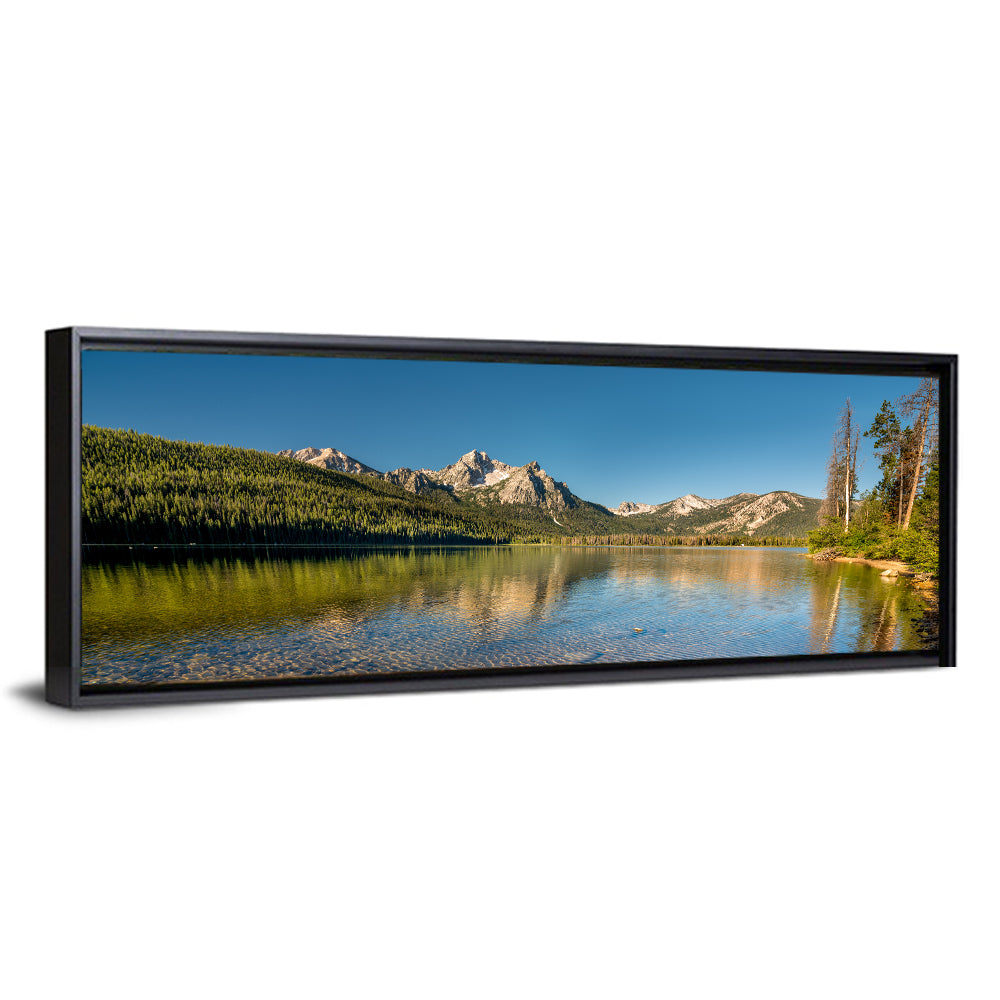 Morning Light at Stanley Lake Wall Art