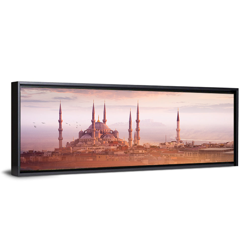 Blue Mosque Sunset, Istanbul Wall Art
