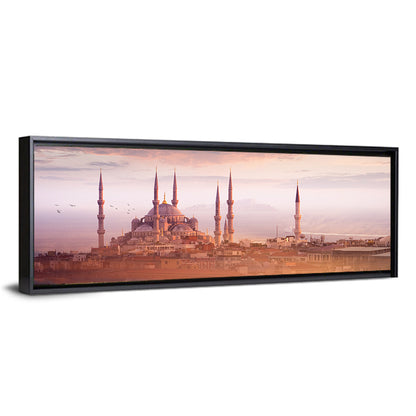 Blue Mosque Sunset, Istanbul Wall Art