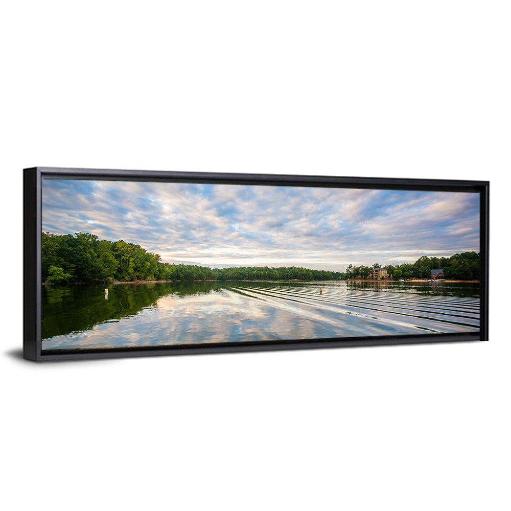 Cloudy Lake Norman Landscape Wall Art