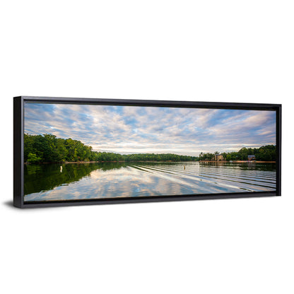 Cloudy Lake Norman Landscape Wall Art