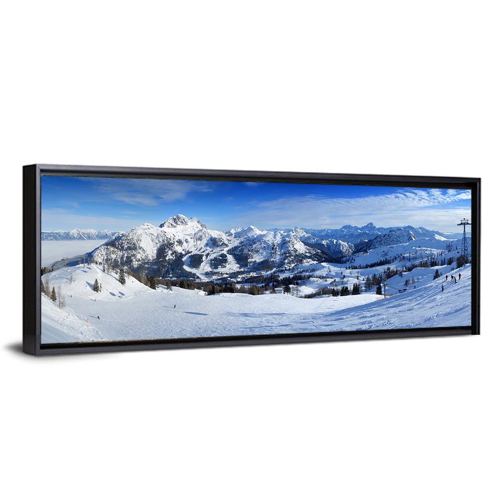 Nassfeld Ski Resort View Wall Art