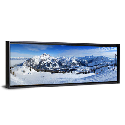 Nassfeld Ski Resort View Wall Art