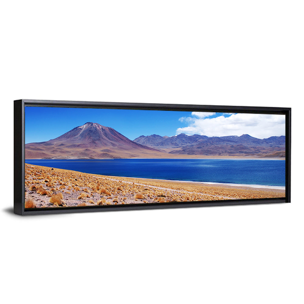 Miscanti Lagoon and Miñiques Volcano Wall Art
