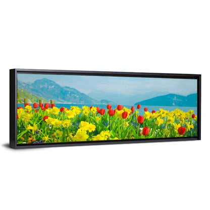 Lake Lucerne Daffodils Wall Art