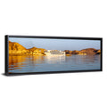 Lake Nasser Cruise Ship at Golden Hour Wall Art
