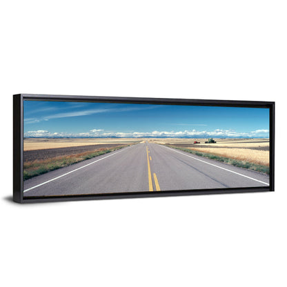 Infinite Road Montana Wall Art