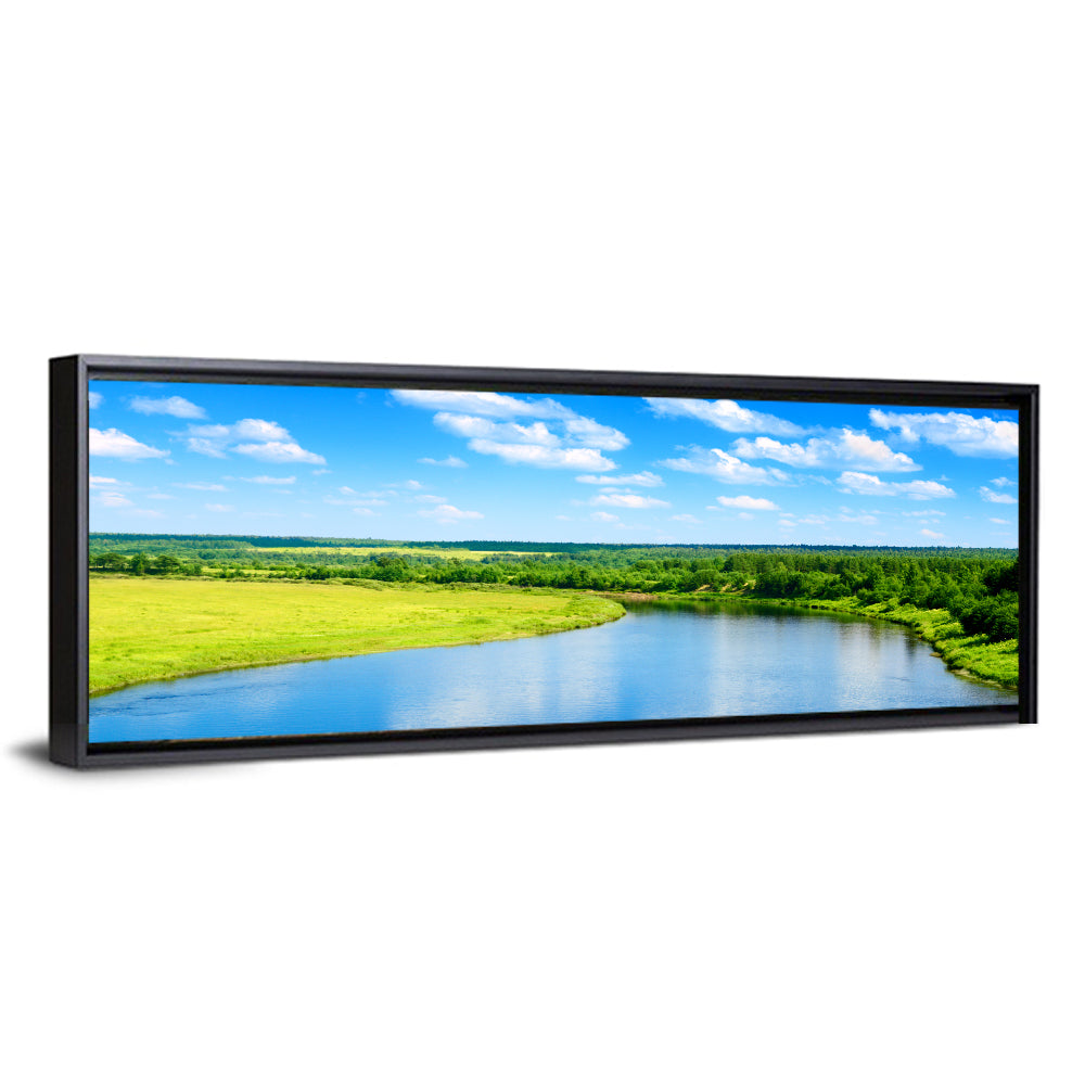 Blue River Meadow Wall Art
