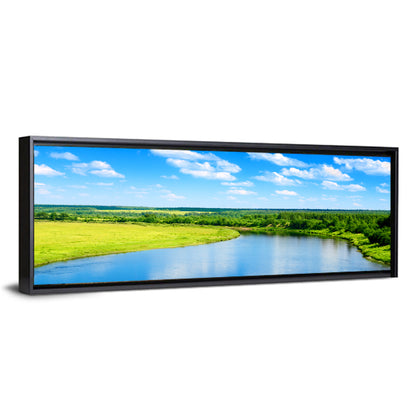 Blue River Meadow Wall Art